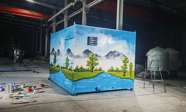 彩繪小型一體化污水處理設(shè)備