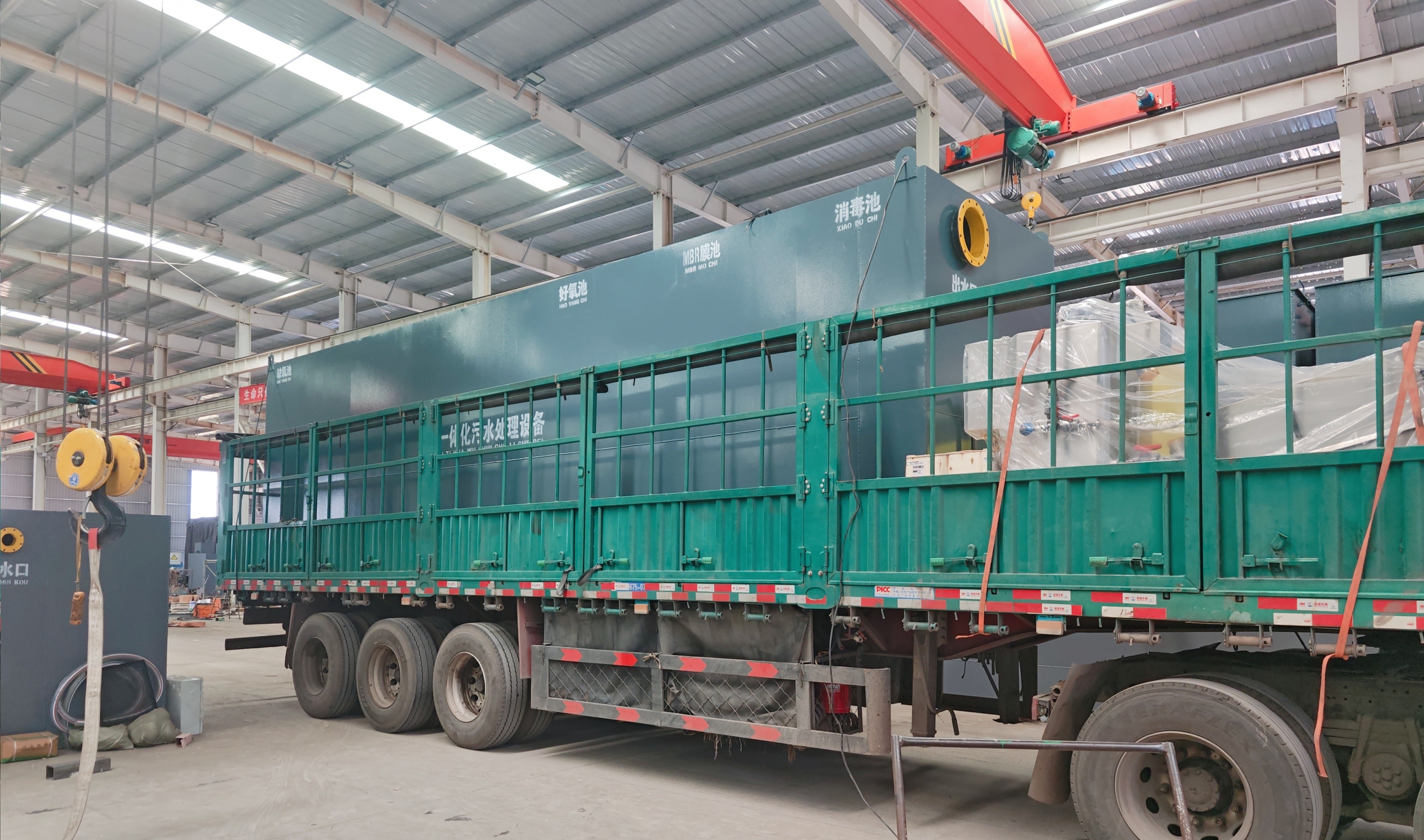 一體化污水處理設(shè)備發(fā)貨陜西